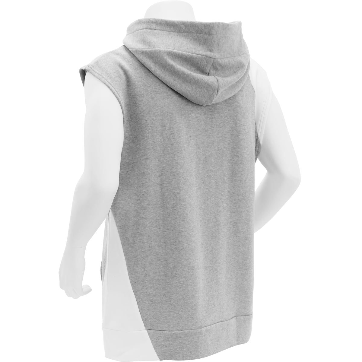 EVOLGEAR PILE SWITCH SLEEVELESS HOODIE【GREY】