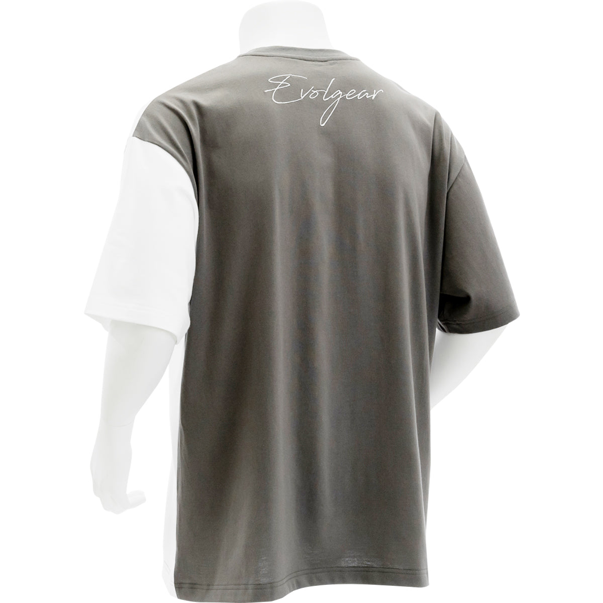 EVOLGEAR SWITCHED OVERSIZE T-SHIRTS【GREY】
