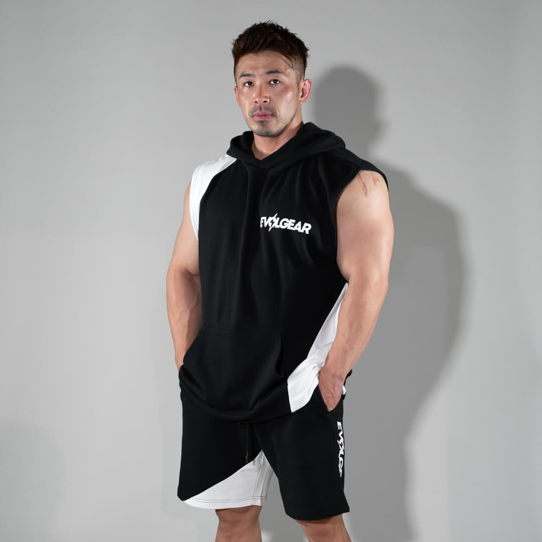 【NEW!】EVOLGEAR PILE SHORTS【BLACK】