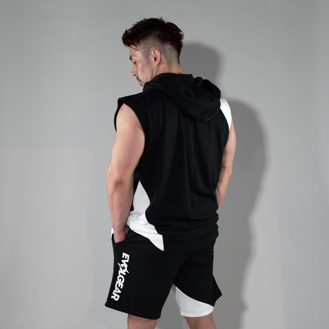 【NEW!】EVOLGEAR PILE SHORTS【BLACK】