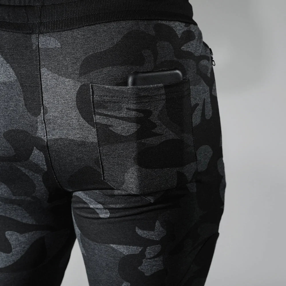 EVOLGEAR SLIM FIT JOGGER PANTS【CAMOUFLAGE BLACK】