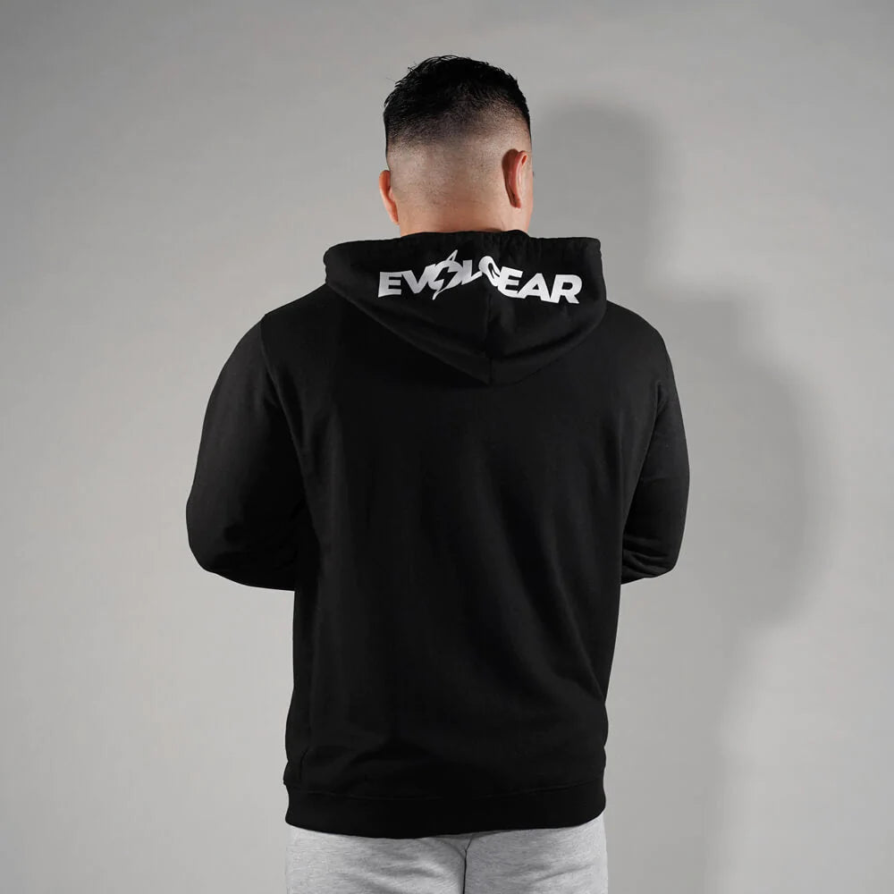 EVOLGEAR ZIP UP HOODIE【BLACK】