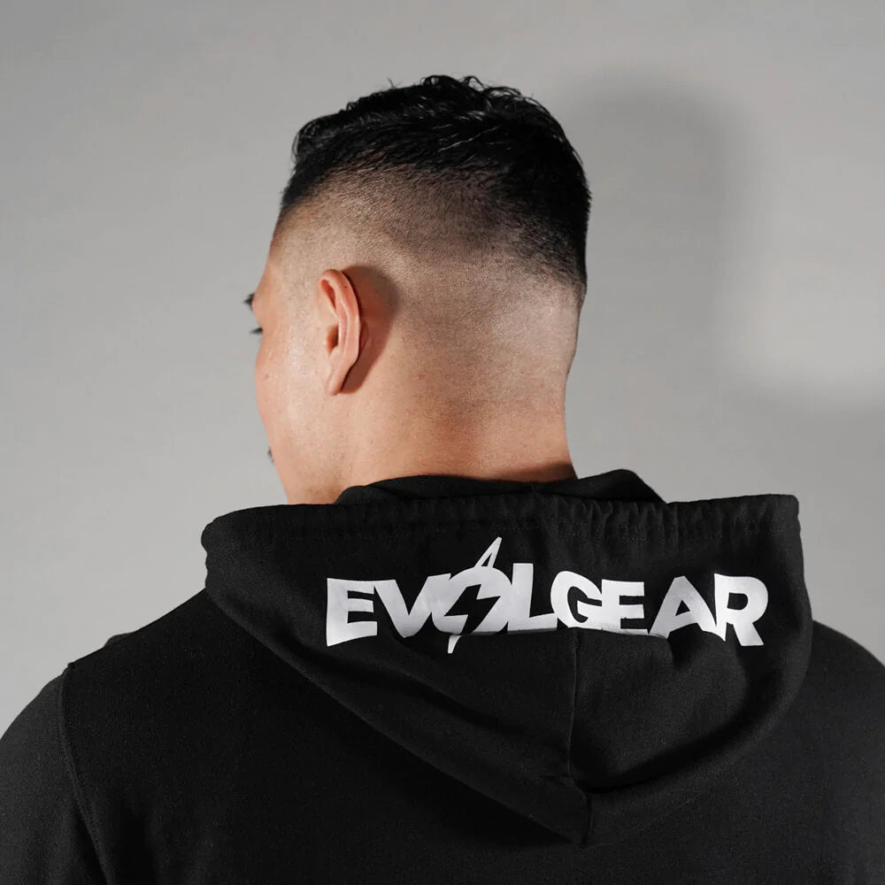 EVOLGEAR ZIP UP HOODIE【BLACK】