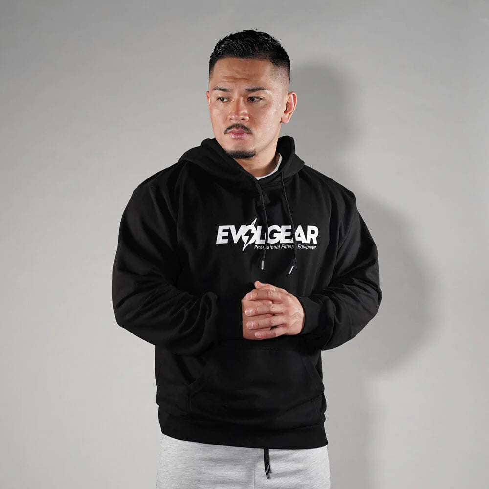EVOLGEAR STRETCH HOODIE【BLACK】