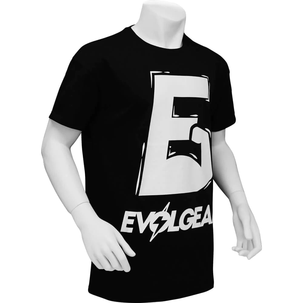 MUSCLE LOGO FRONT PRINT T-SHIRT