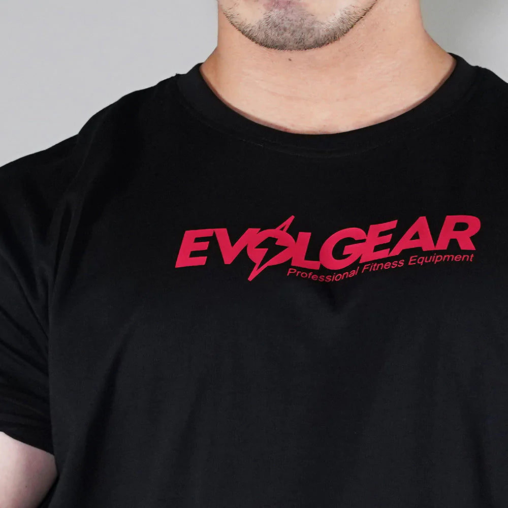 【湯浅選手着用】EVOLGEAR RED LOGO CHEST PRINT T-SHIRT