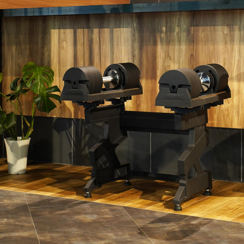 EVOLGEAR アジャスタブルダンベルラック EVA-DR101