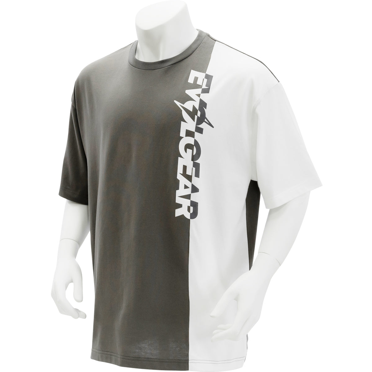 【NEW!】EVOLGEAR SWITCHED OVERSIZE T-SHIRTS【GREY】