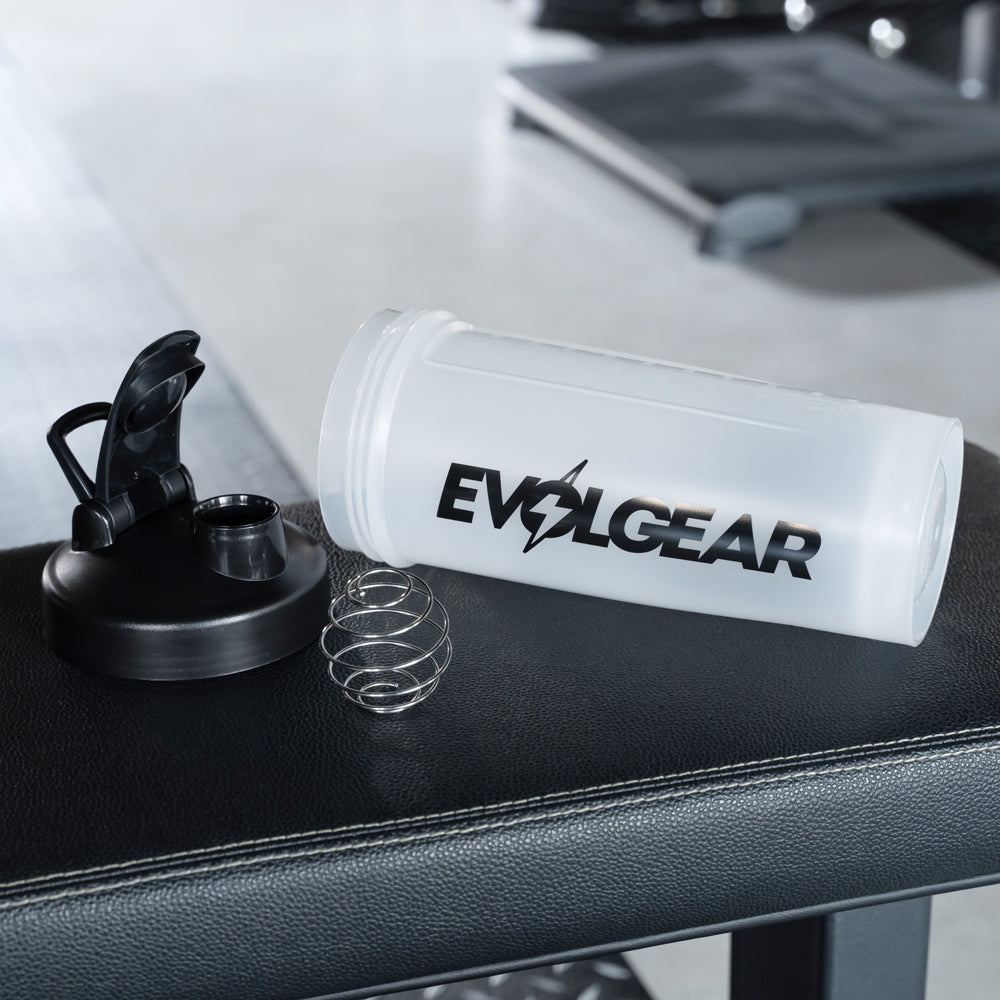 EVOLGEAR LARGE SHAKER BOTTLE【BLACK/WHITE】