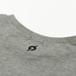 EVOLGEAR SLASH CROPPED TEE【GRAY】