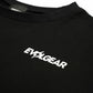 EVOLGEAR SLASH CROPPED TEE【BLACK】