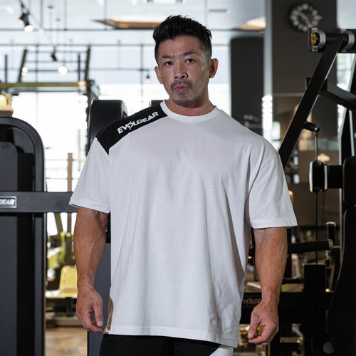 EVOLGEAR SLASH TEE （WHITE）