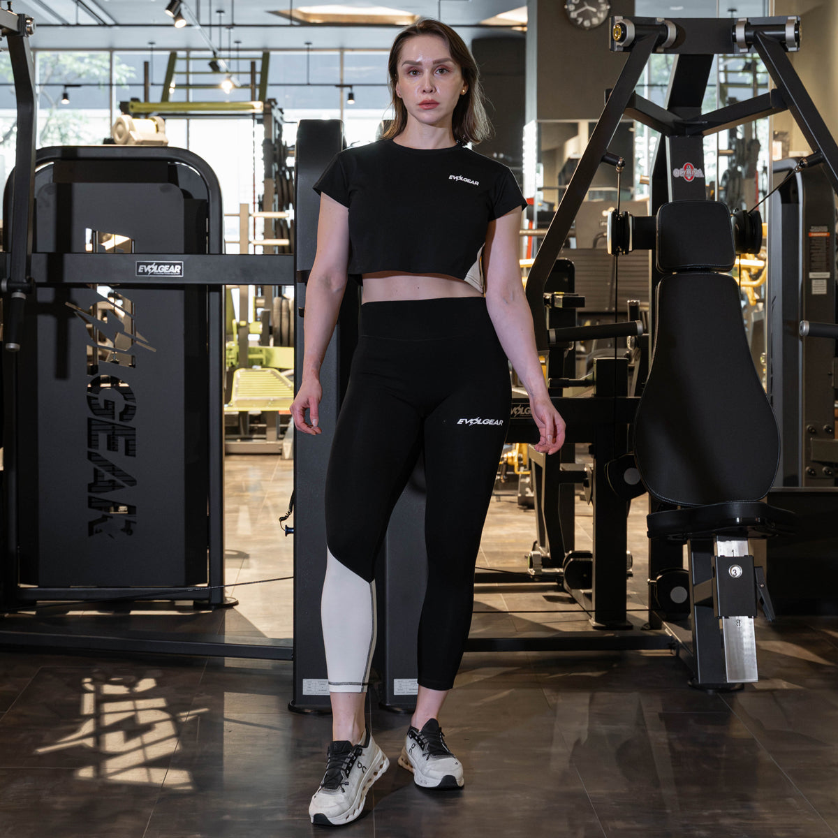 EVOLGEAR SLASH LEGGINGS【BLACK】