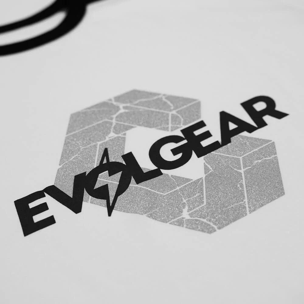 数量限定】EVOLGEAR X CRONOS OVER SIZE T-SHIRTS【WHITE】