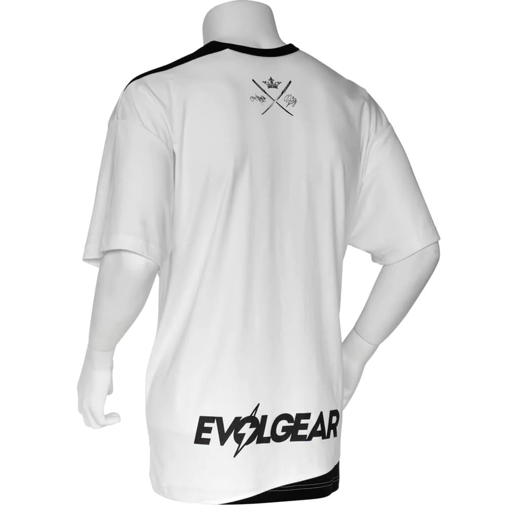 数量限定】EVOLGEAR X CRONOS OVER SIZE T-SHIRTS【WHITE】